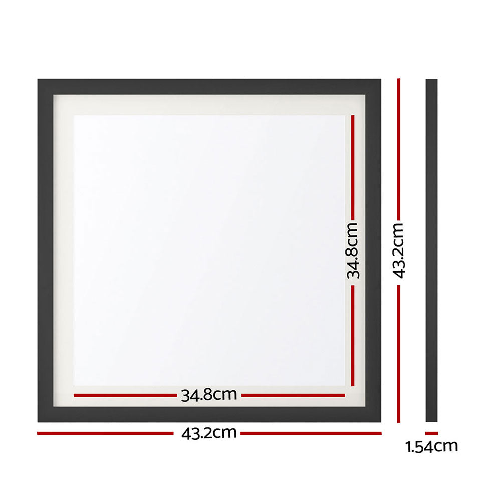 Artiss Set of 2 Black Photo Frames