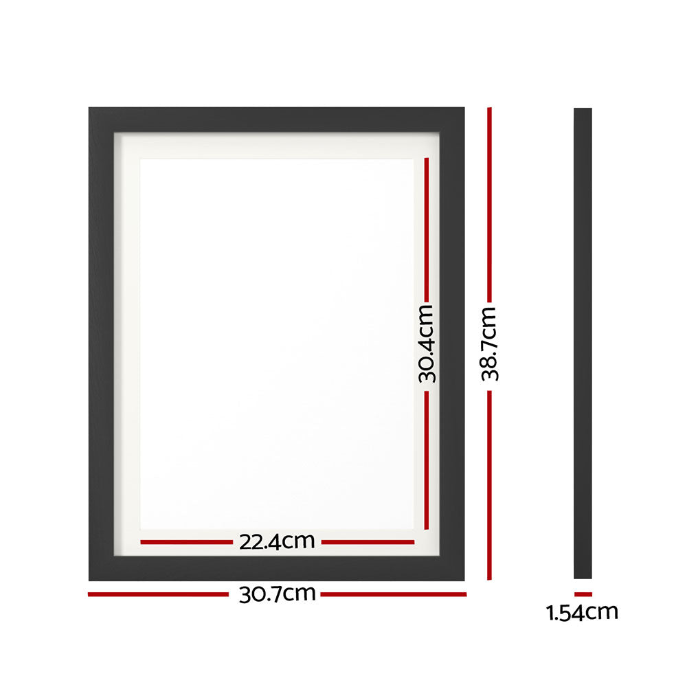Artiss Set of 3 Black Photo Frames
