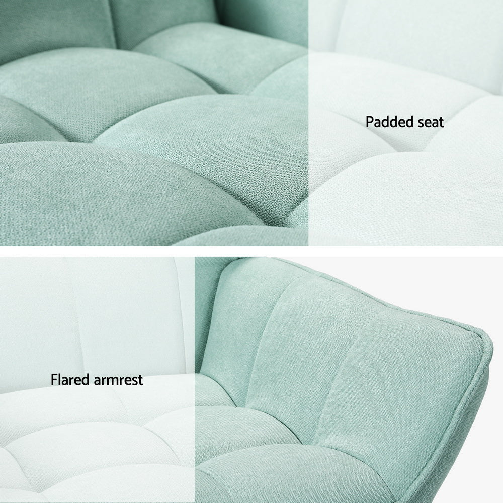 Cindy Blue Armchair