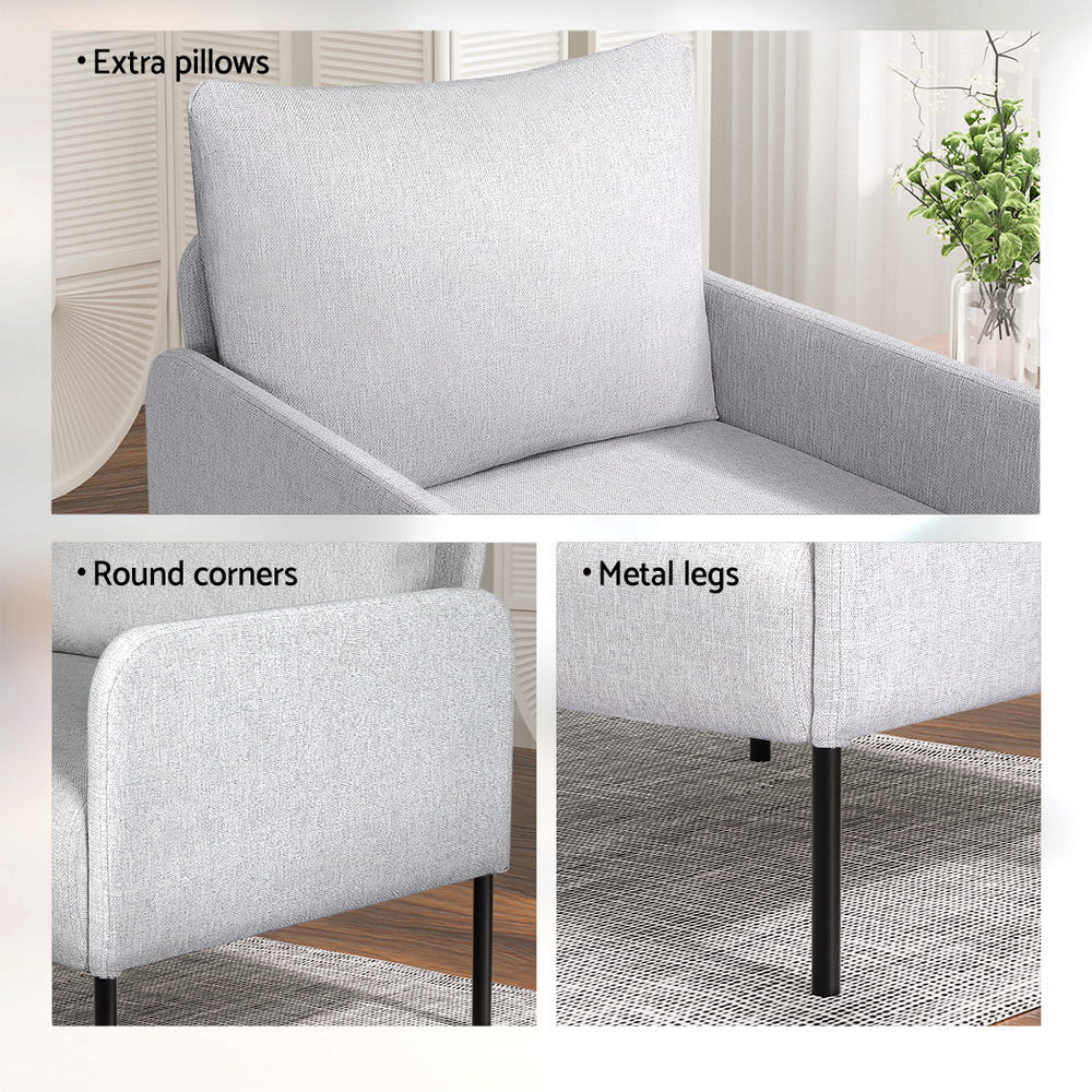 Kane Grey Armchair