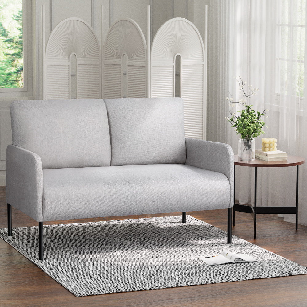 Kane Grey 2 Seater Sofa