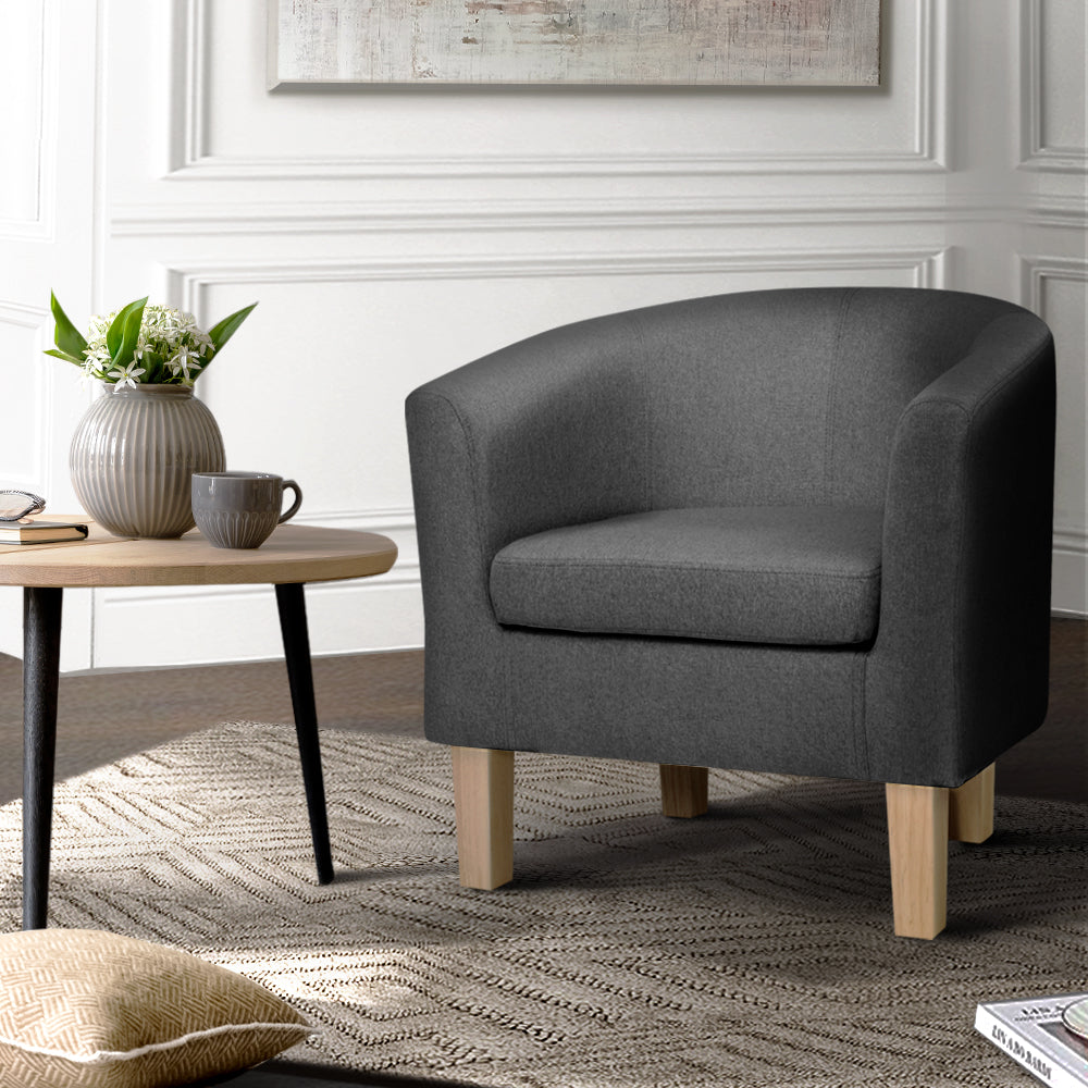 Abby Grey Armchair