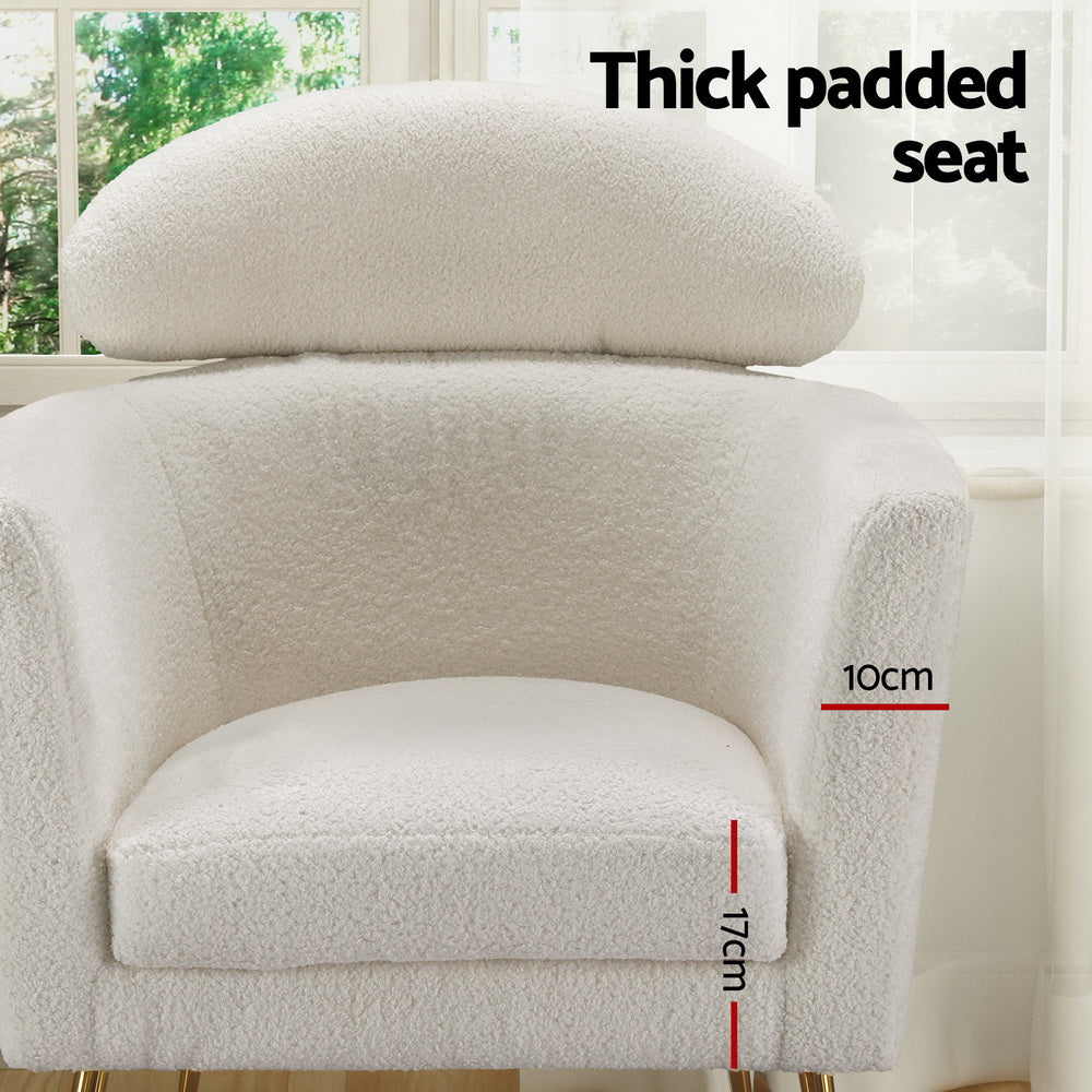 Yoli Boucle Armchair