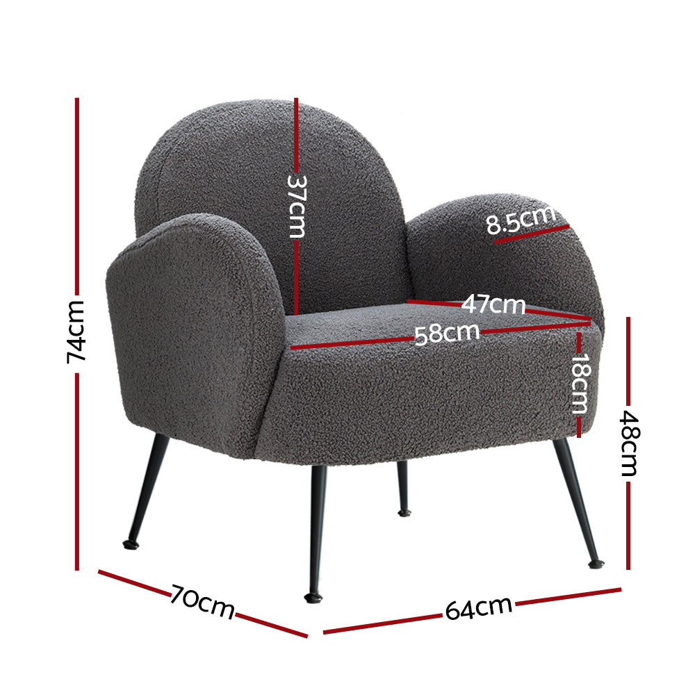 Hanes Boucle Armchair