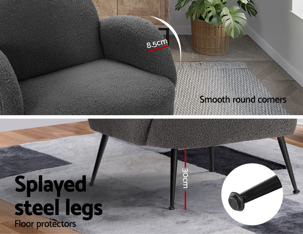 Hanes Boucle Armchair