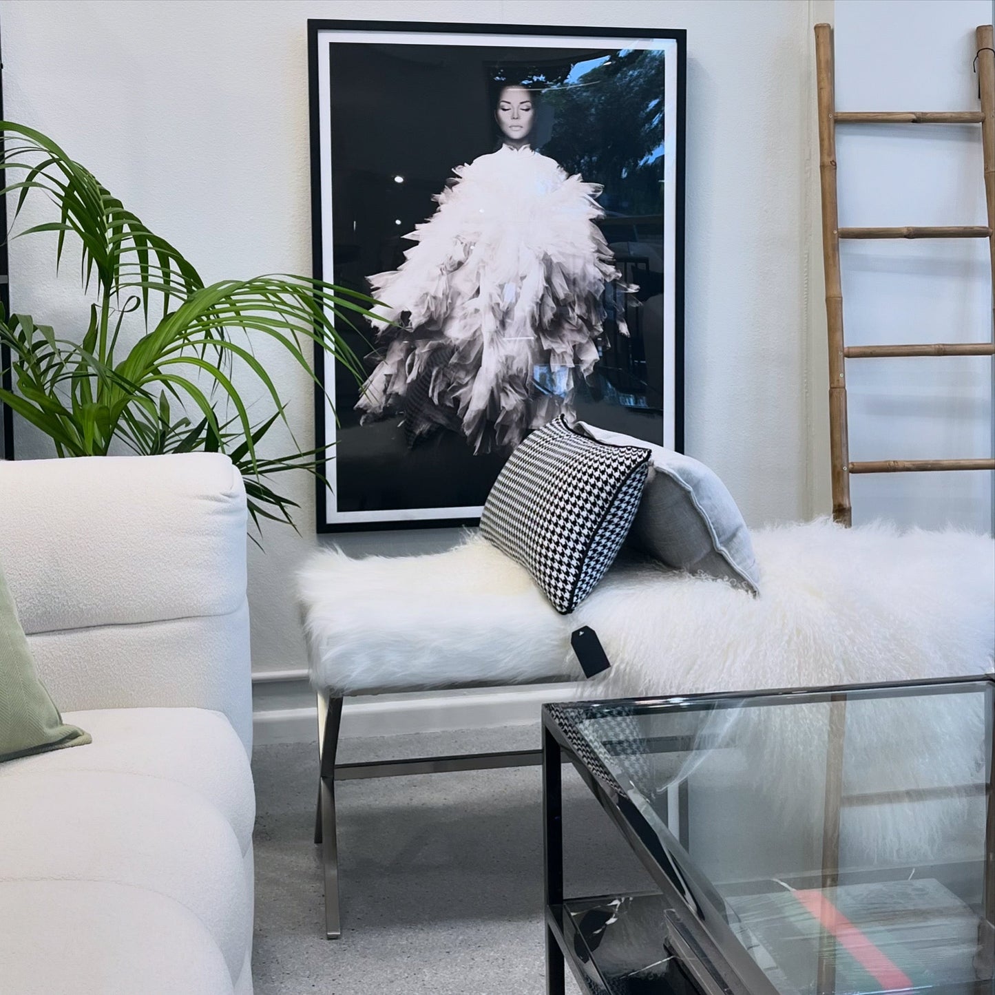 Oxley Fur Bench