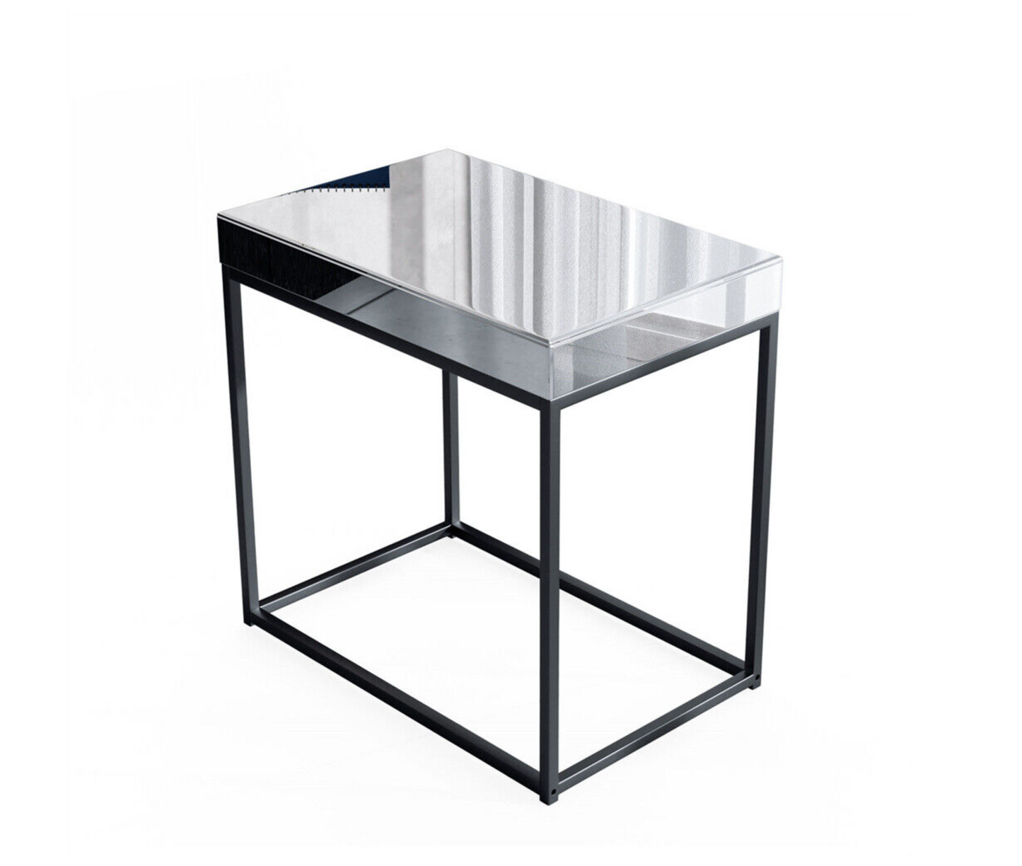 Monroe Mirror Bedside / Side Table
