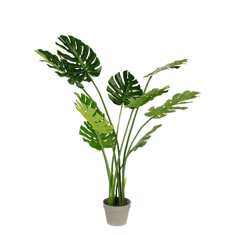 120cm Artificial Potted Monstera Plant