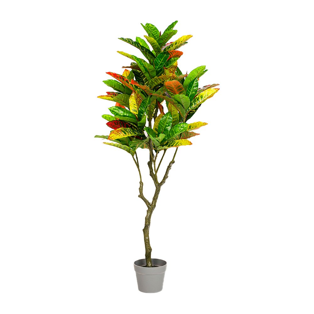 125cm Artificial Potted Codiaeum Plant