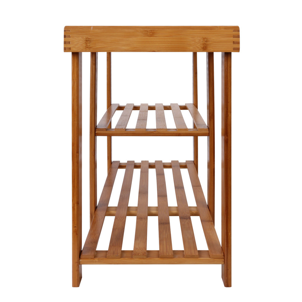 Bamboo Shoe Rack