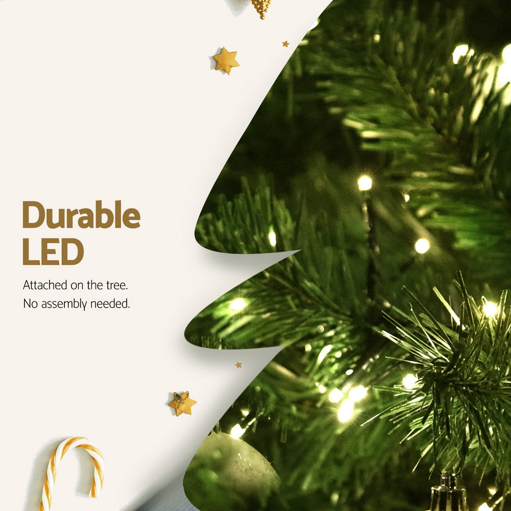 Jingle Jollys 1.8m LED Christmas Tree