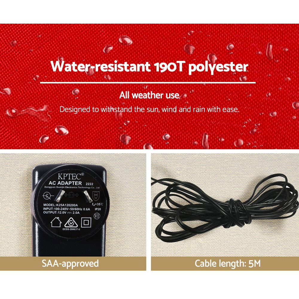 Jingle Jollys 3m Christmas Inflatable Santa