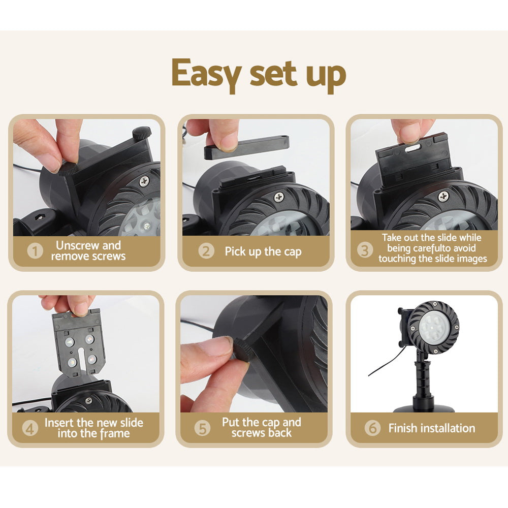 Jingle Jollys Christmas Lights Projector