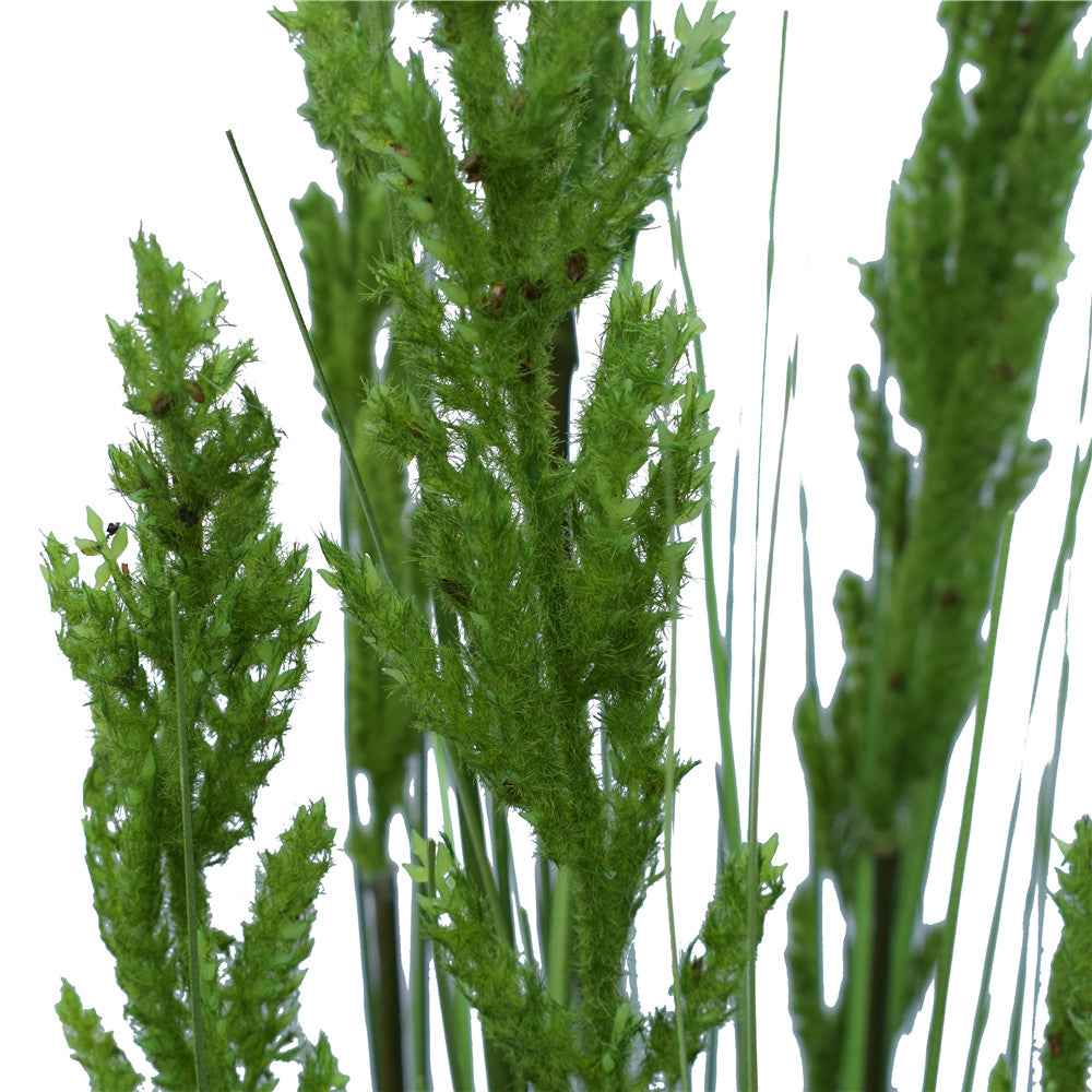 120cm Artificial Flowering Native Grass