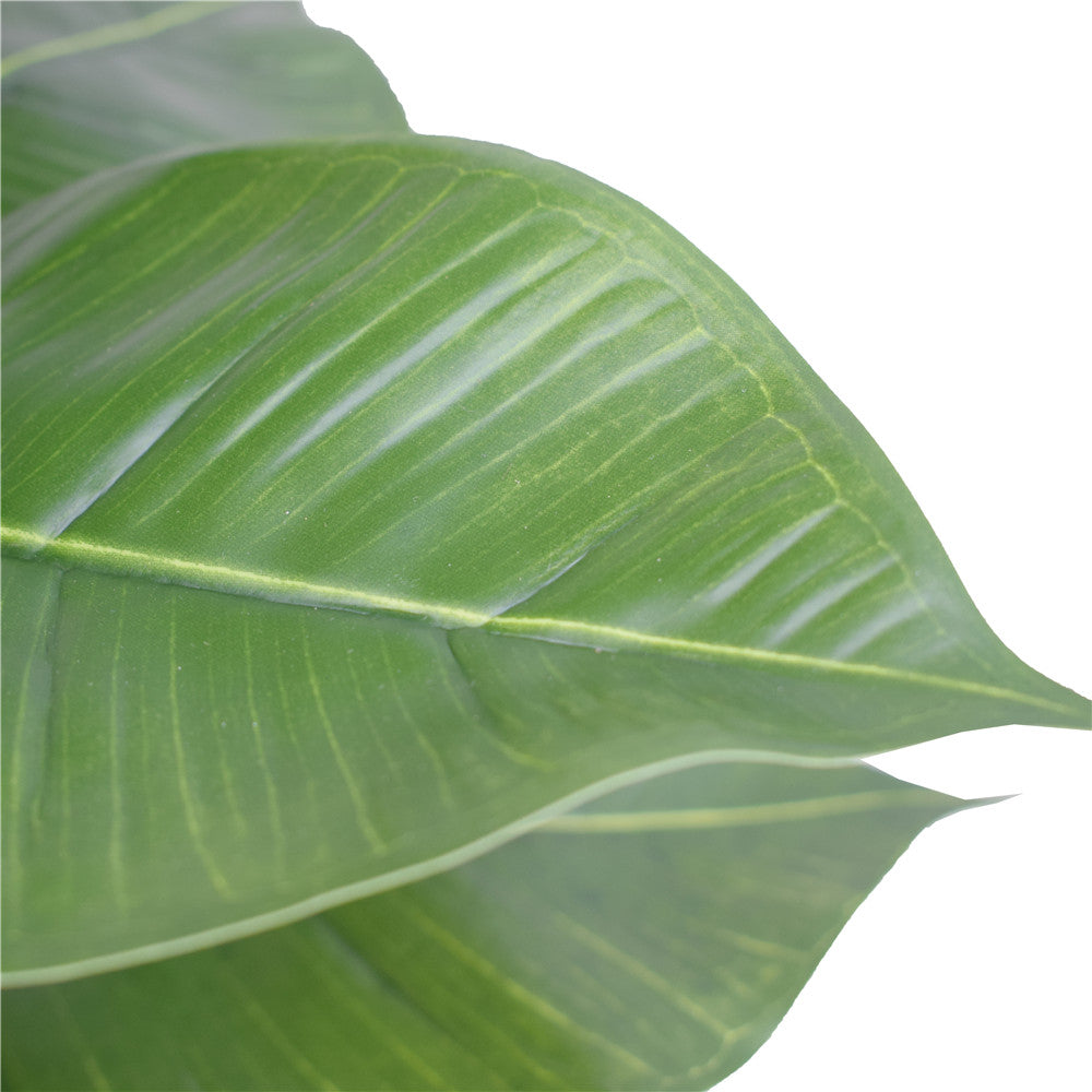 55cm Artificial Potted Rubber Plant