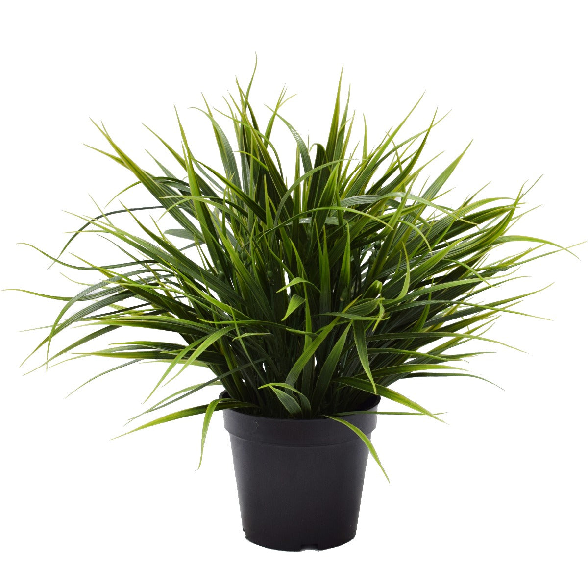 38cm Artificial Potted Dense Green Grass