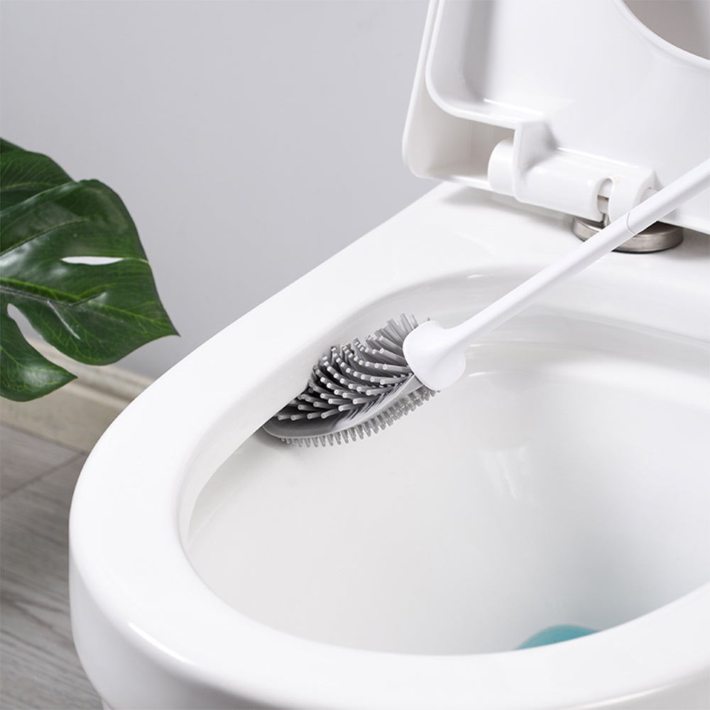 CLEANFOK Toilet Brush with Ventilated Holder - Odor-Free, Durable, and Hygienic_8