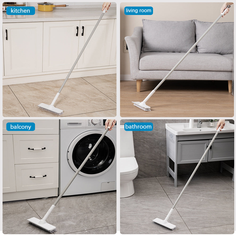 CLEANFOK 2-in-1 Adjustable Floor Cleaning Brush - Versatile and Efficient Floor Scrubbing_6
