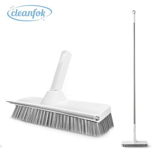 CLEANFOK 2-in-1 Adjustable Floor Cleaning Brush - Versatile and Efficient Floor Scrubbing_0