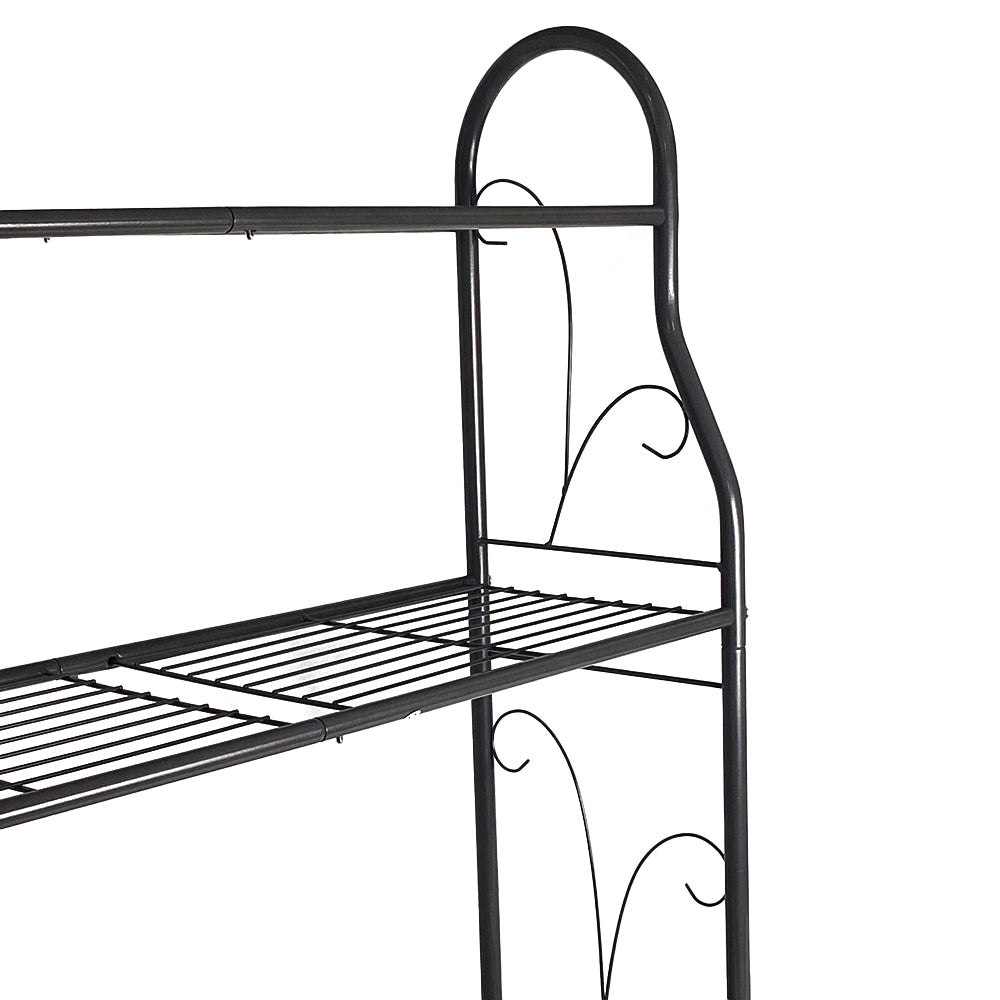 GREENHAVEN 3 Tier Metal Plant Stand - Sturdy Display Rack for Indoor and Outdoor Use_6