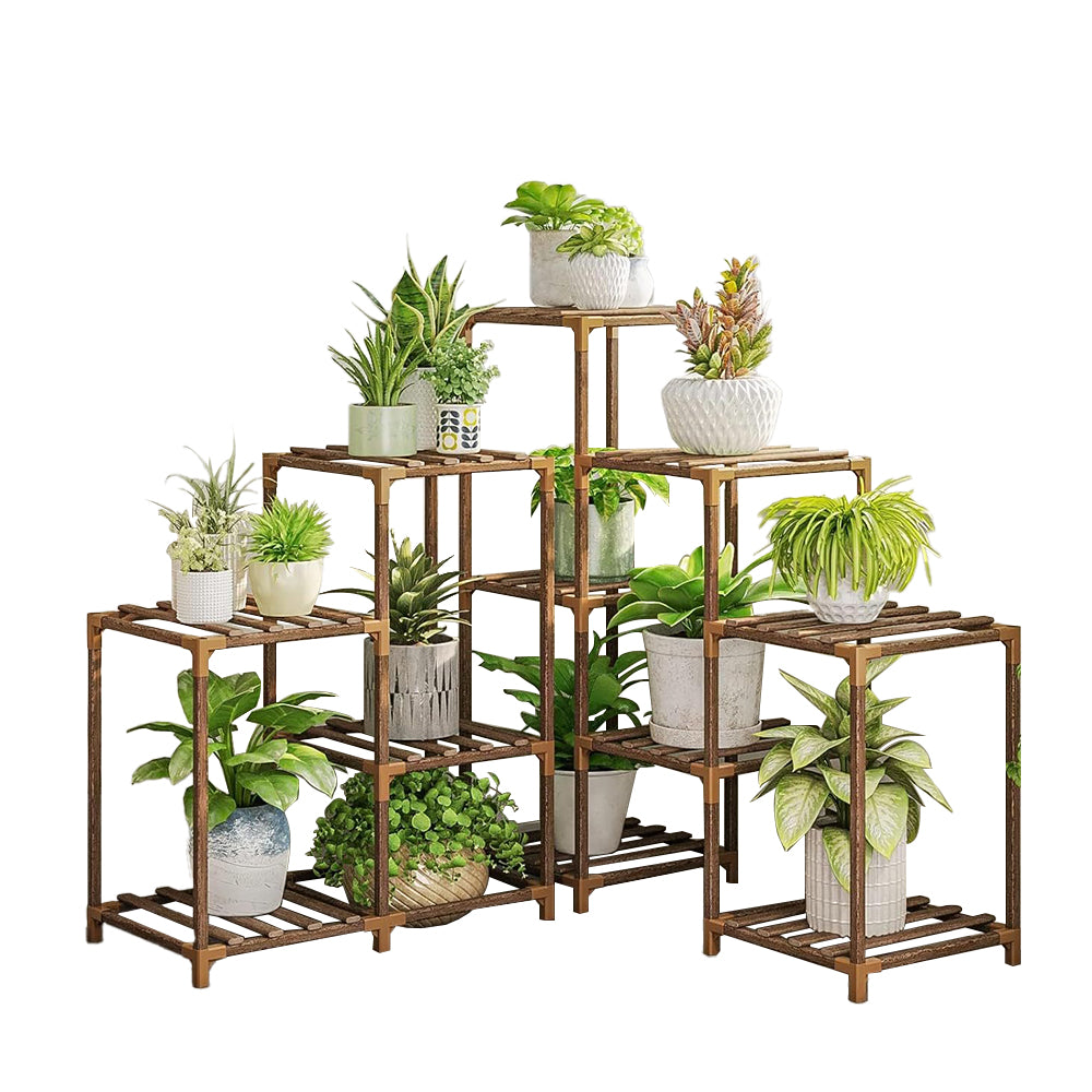 GREENHAVEN Multi-layer Wooden Plant Stand_14