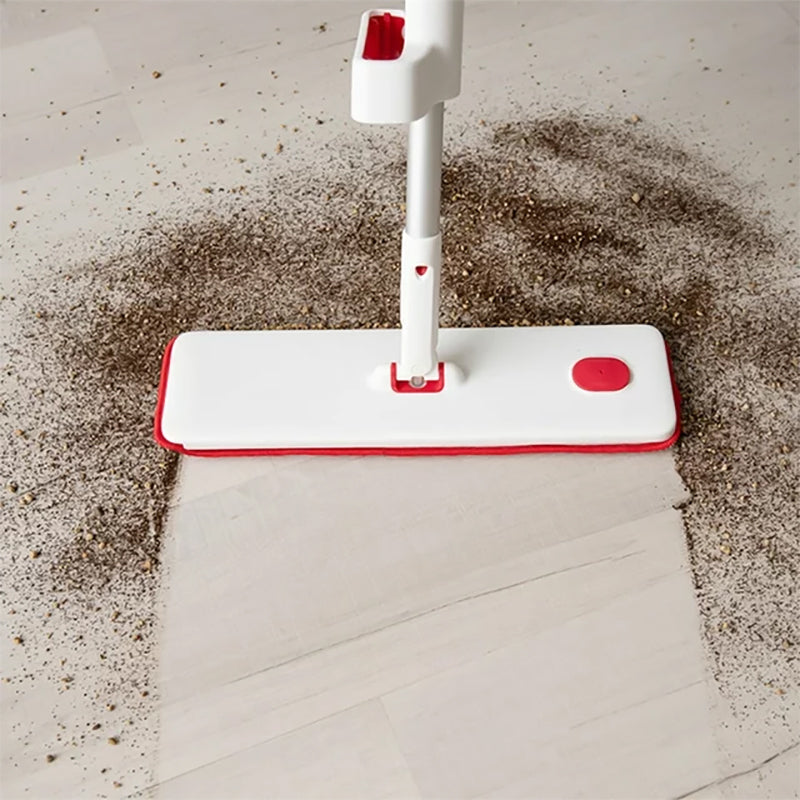 Self Wringing Microfiber Spray Flat Mop For Kitchen Wood Ceramic Tiles Floor Cleaning_9