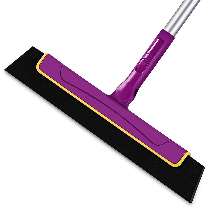 Extendable Handle Floor Squeegee Broom Ideal for Household Floor and Tile Cleaning_1