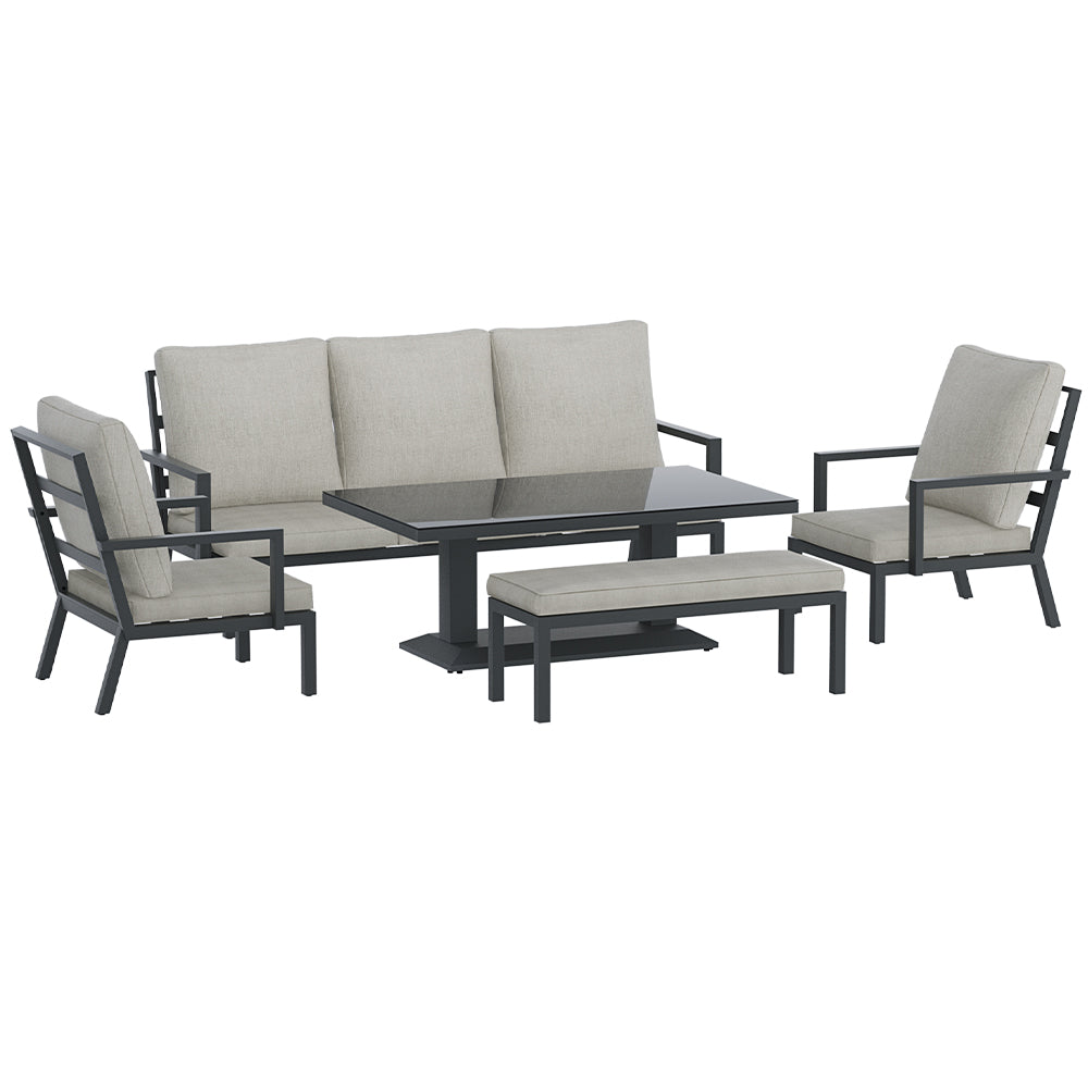 Gardeon 7 Seater Outdoor Dining Set