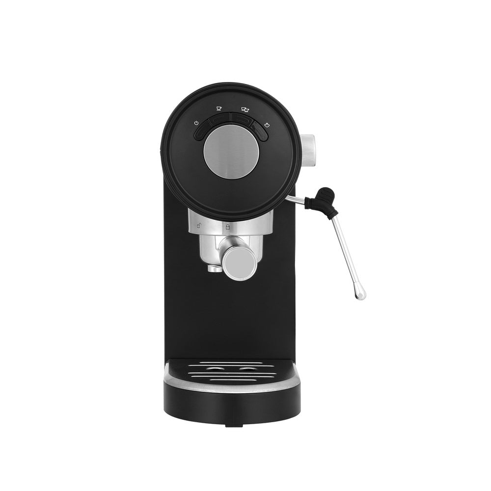 Devanti 20 Bar Black Coffee Machine