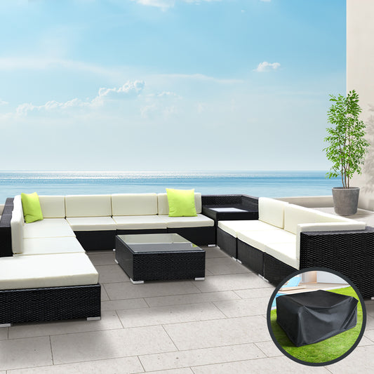 Gardeon 12 Piece Outdoor Sofa Set with Cover