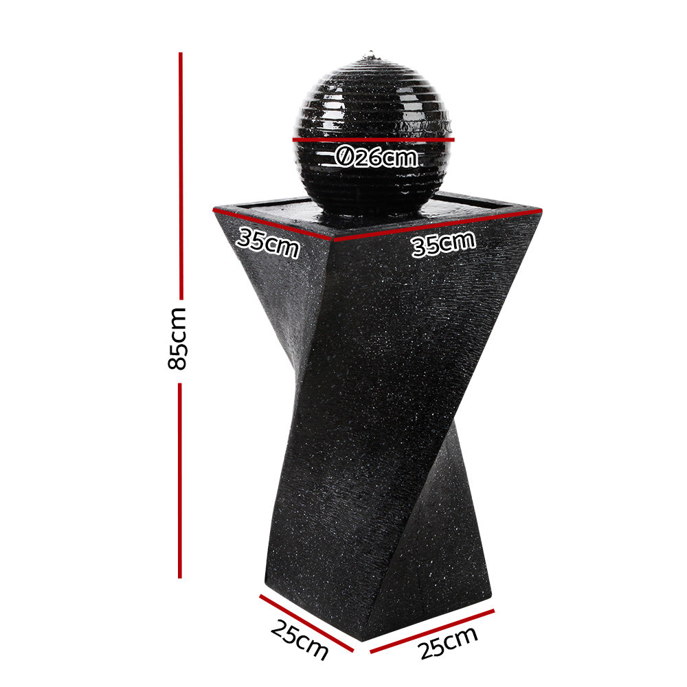 Gardeon 85cm Solar Water Feature with LED
