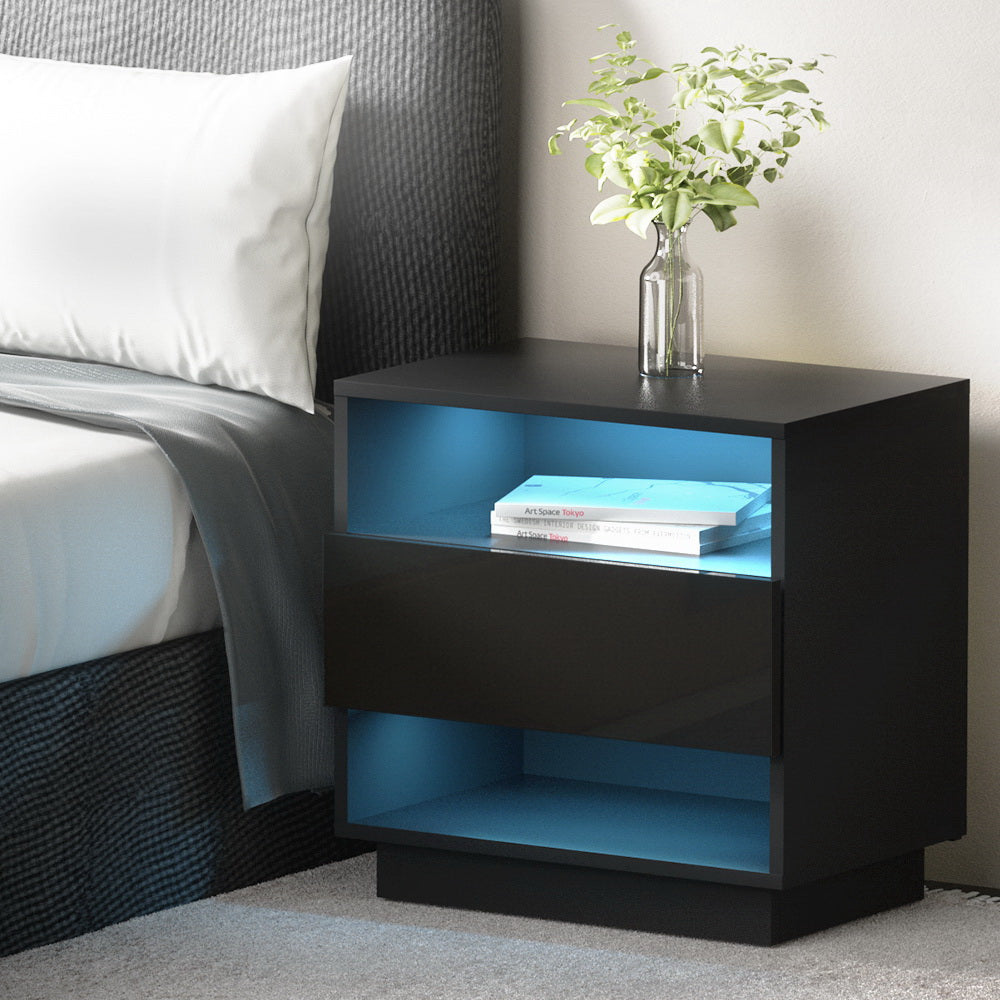 Hana LED Bedside Table