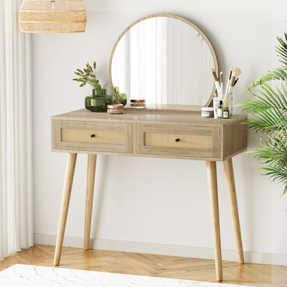 Frances Rattan Dressing Table