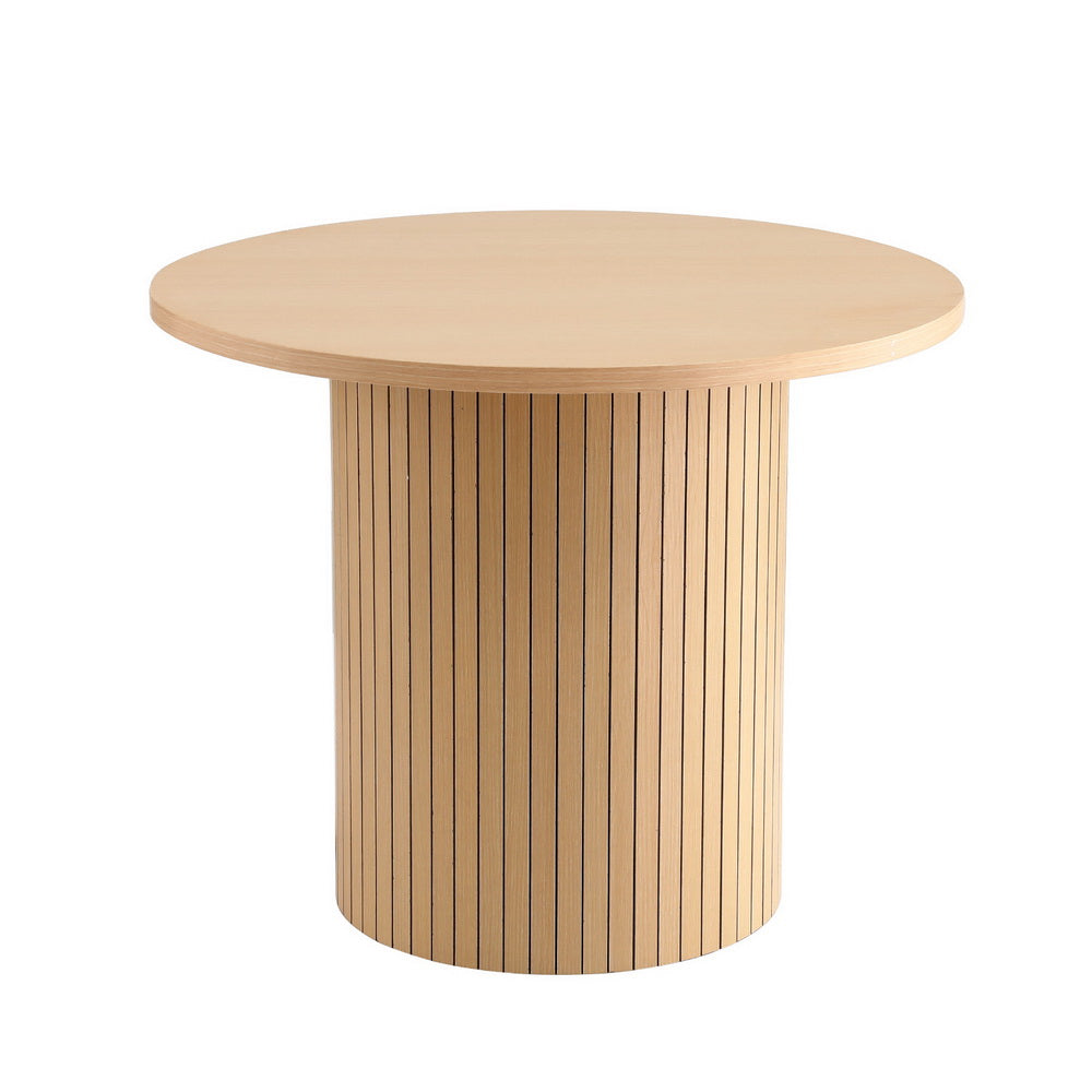 Artiss Fluted Coffee Table