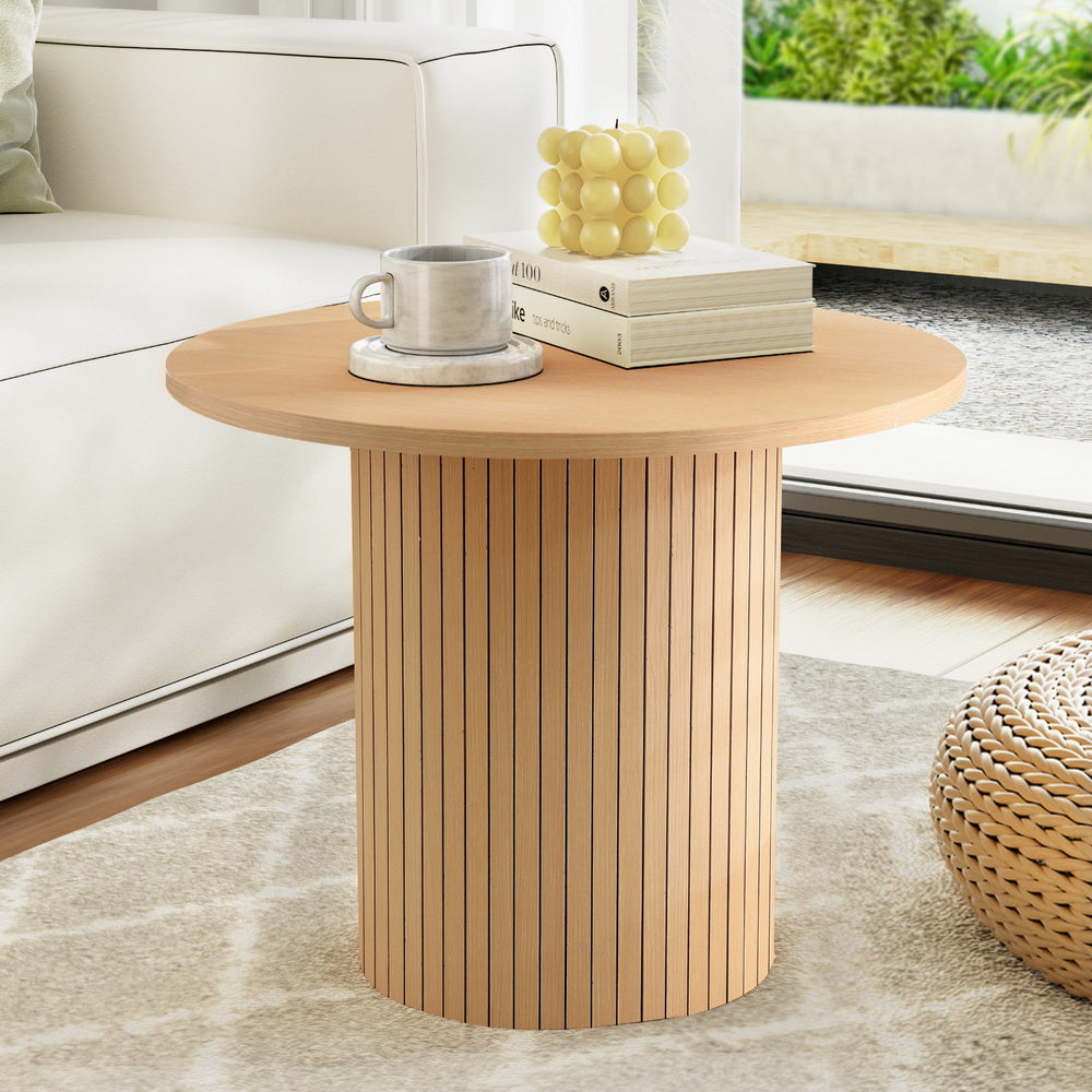 Artiss Fluted Coffee Table