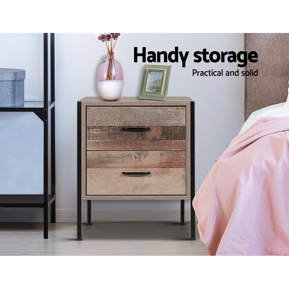 Barnly Bedside Table