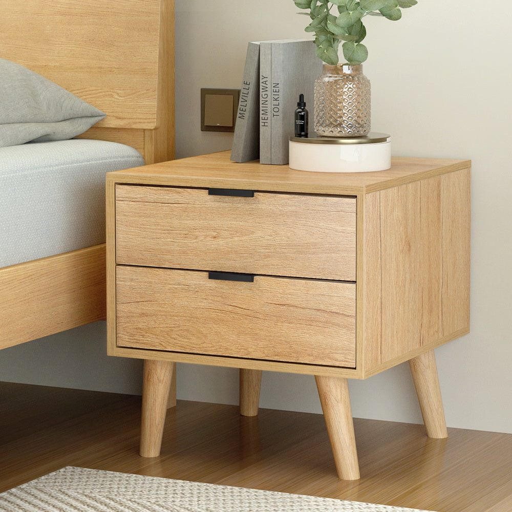 Scandi Pine Bedside Table