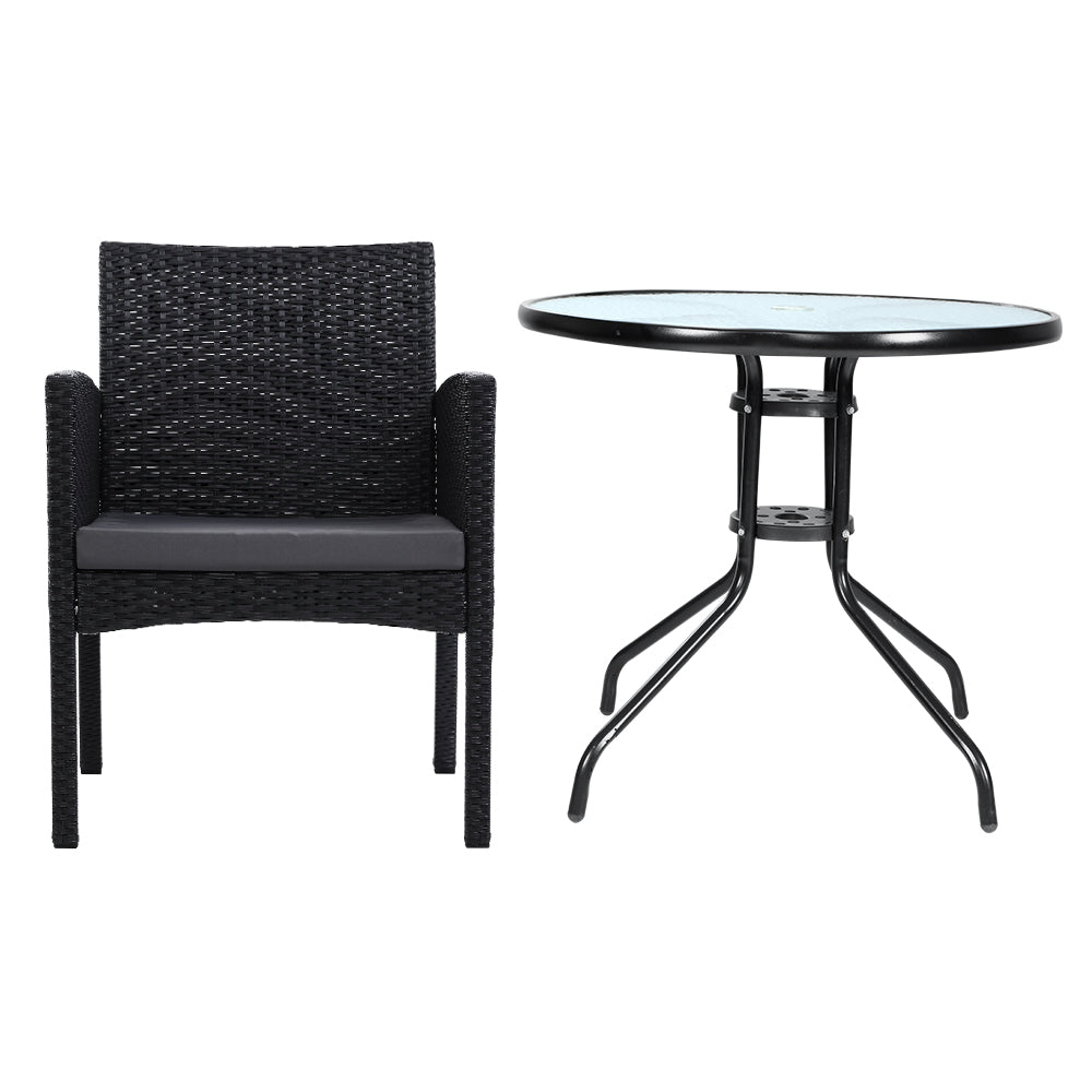 Ezra 3 Piece Bistro Set