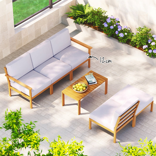 Gardeon 5 Seater Outdoor Sofa Set