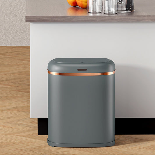 Devanti 38L Grey  Motion Sensor Bin