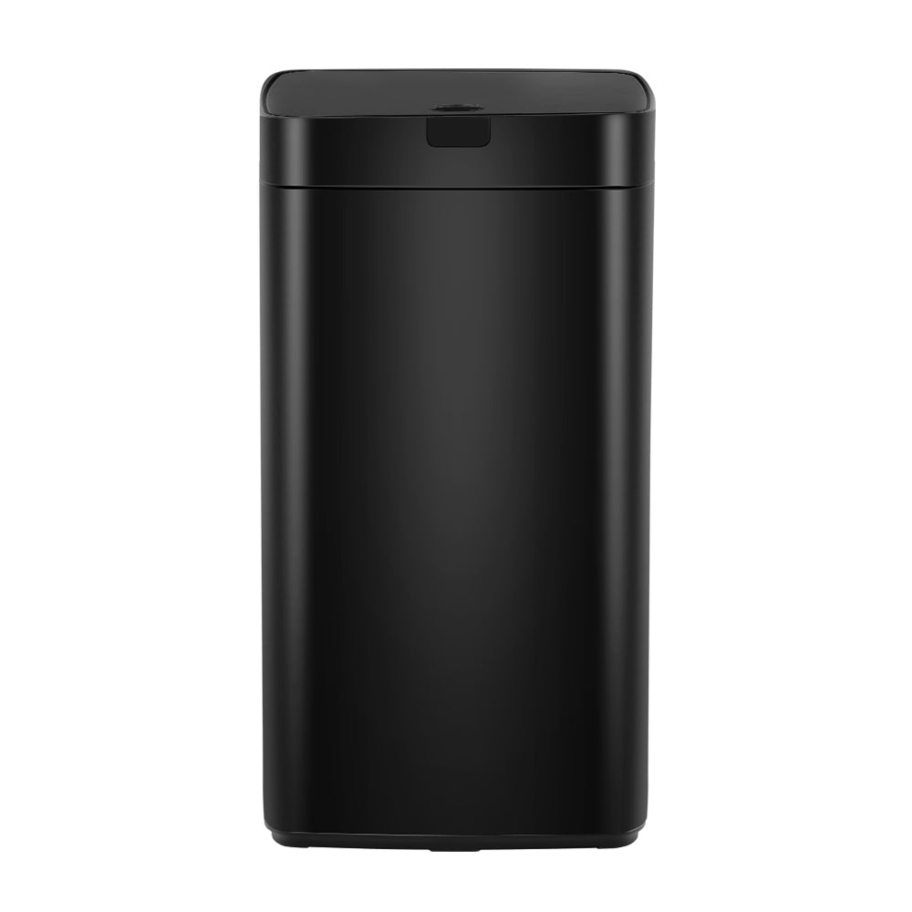 Devanti 45L Black Motion Sensor Bin