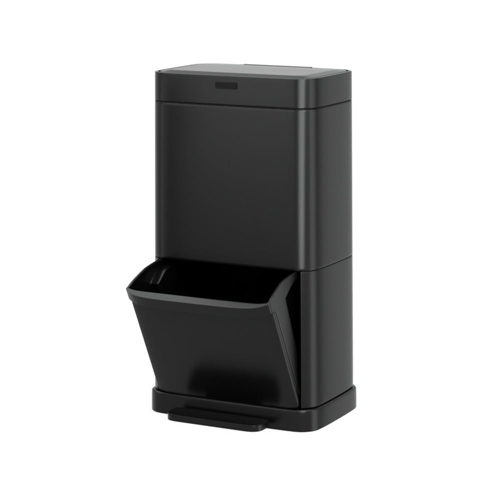 Devanti 70L Black Motion Sensor Bin