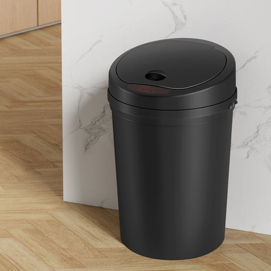 Devanti 9L Black Sensor Bin