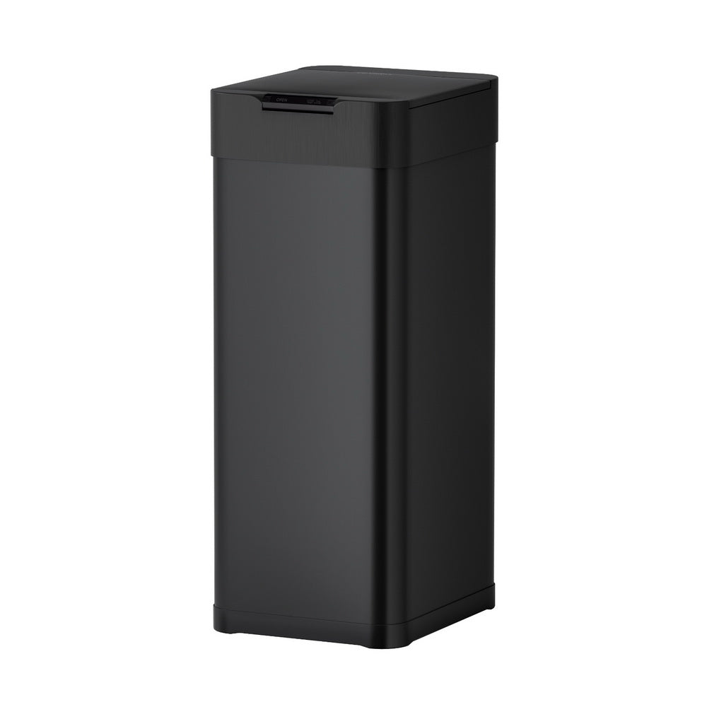 Devanti 50L Black Sensor Bin