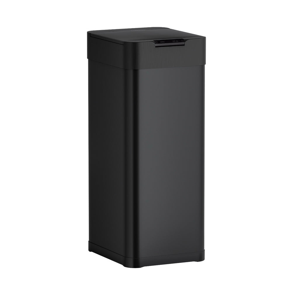Devanti 50L Black Sensor Bin