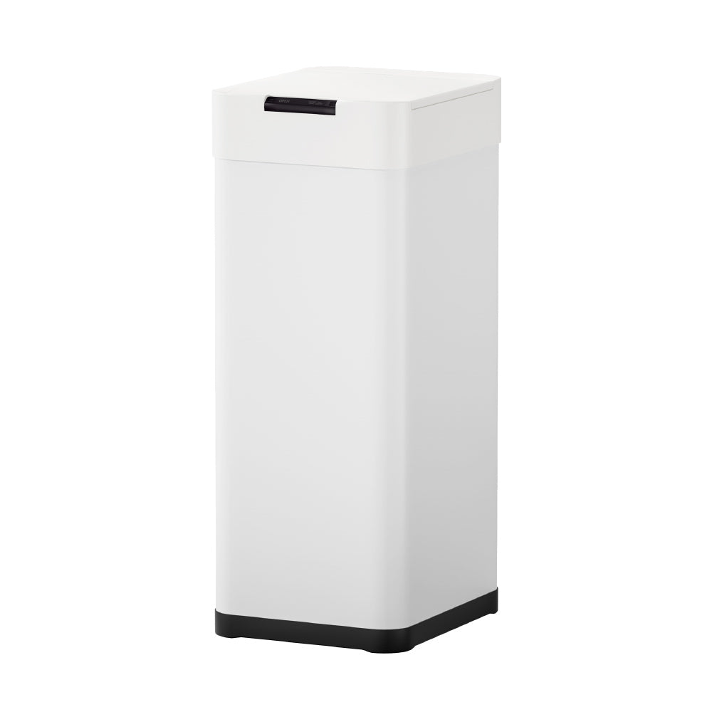 Devanti 50L White Sensor Bin