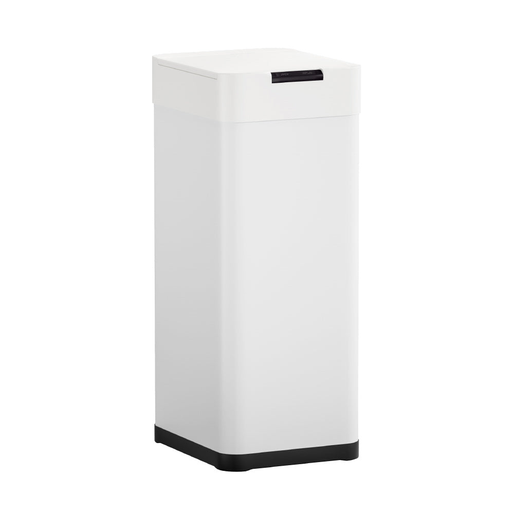 Devanti 50L White Sensor Bin