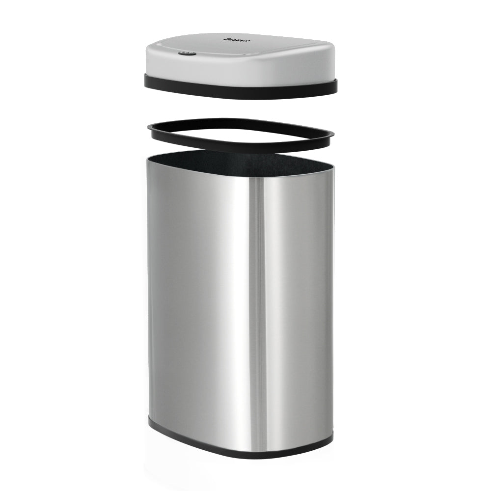 Devanti 60L Silver Sensor Bin