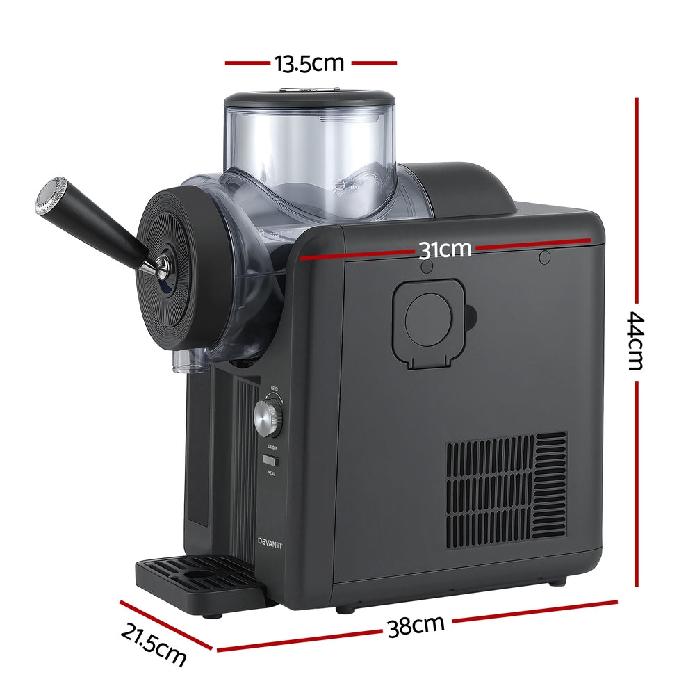 Devanti 2L Slushie Machine Ice Cream Maker