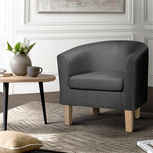Abby Grey Armchair